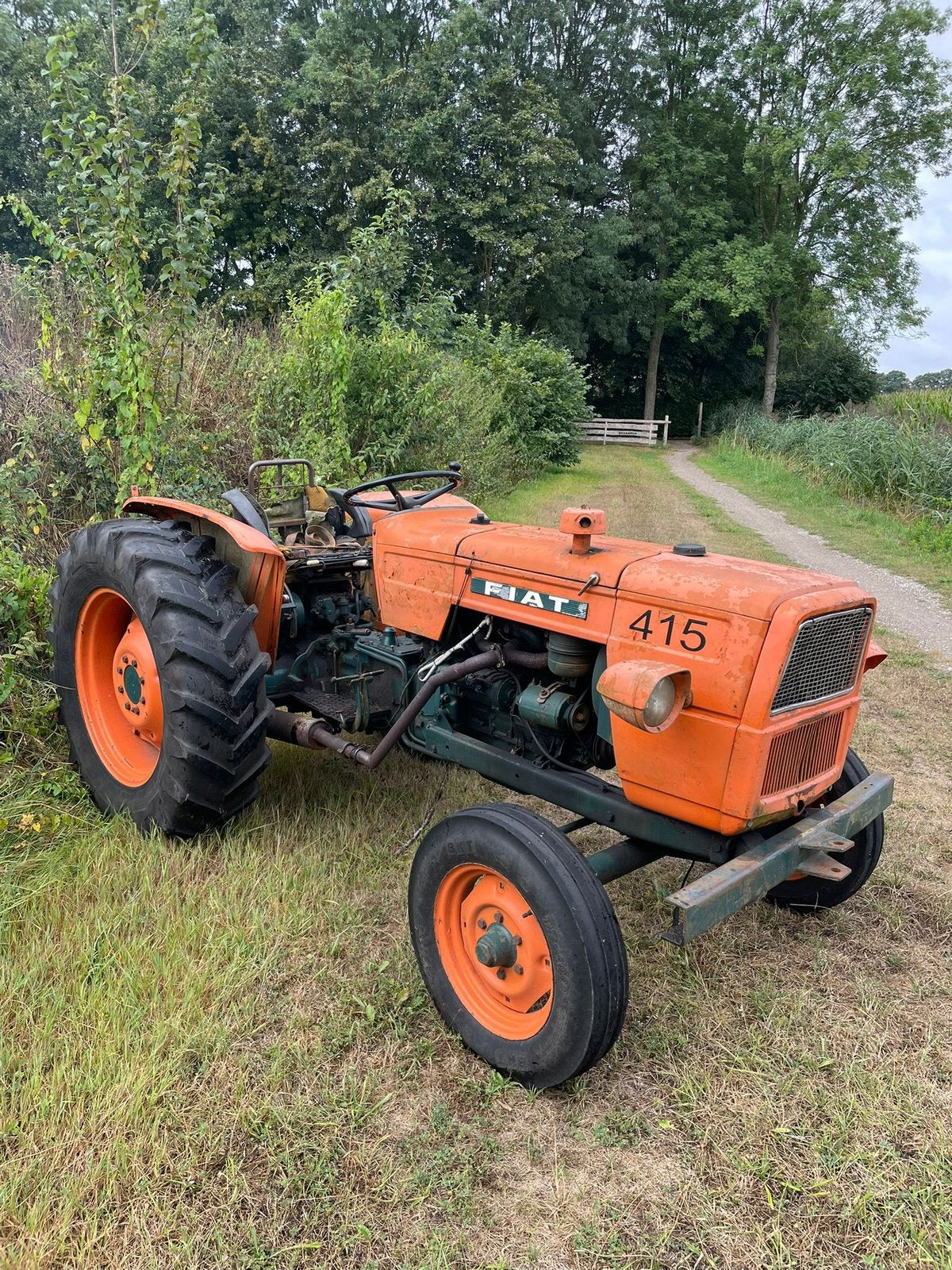 Fiat 415 tractor trekker fiatagri, Ophalen, Gebruikt, Tot 80 Pk, Fiat