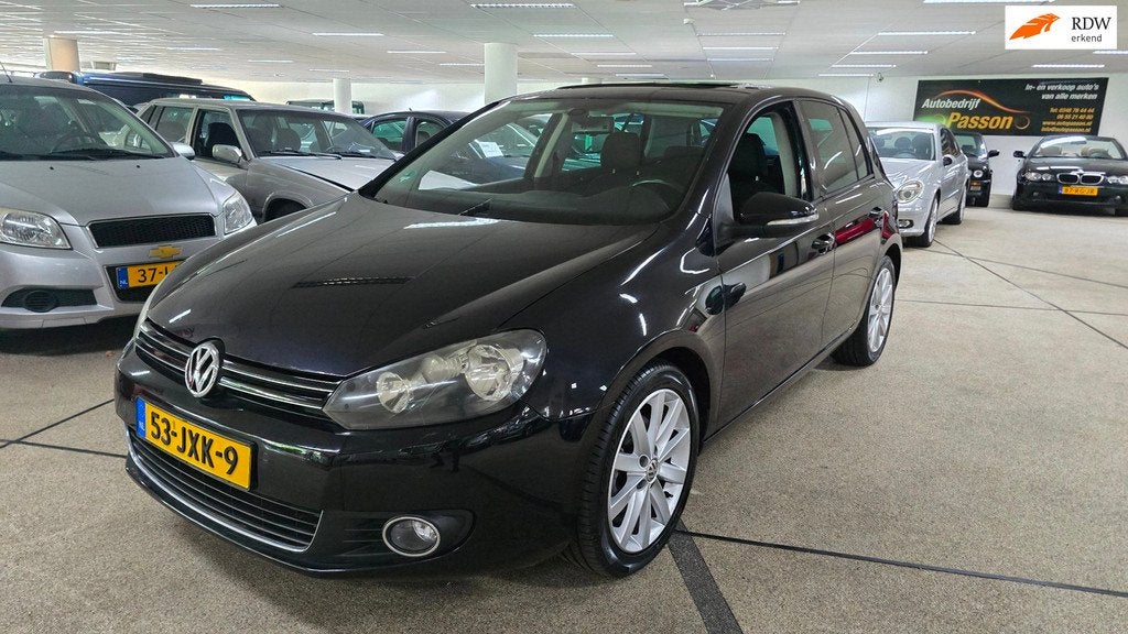 Volkswagen Golf 1.4 TSI Highline veel opties schuifdak multi, Auto's, Euro 5, Gebruikt, 4 cilinders, Alcantara