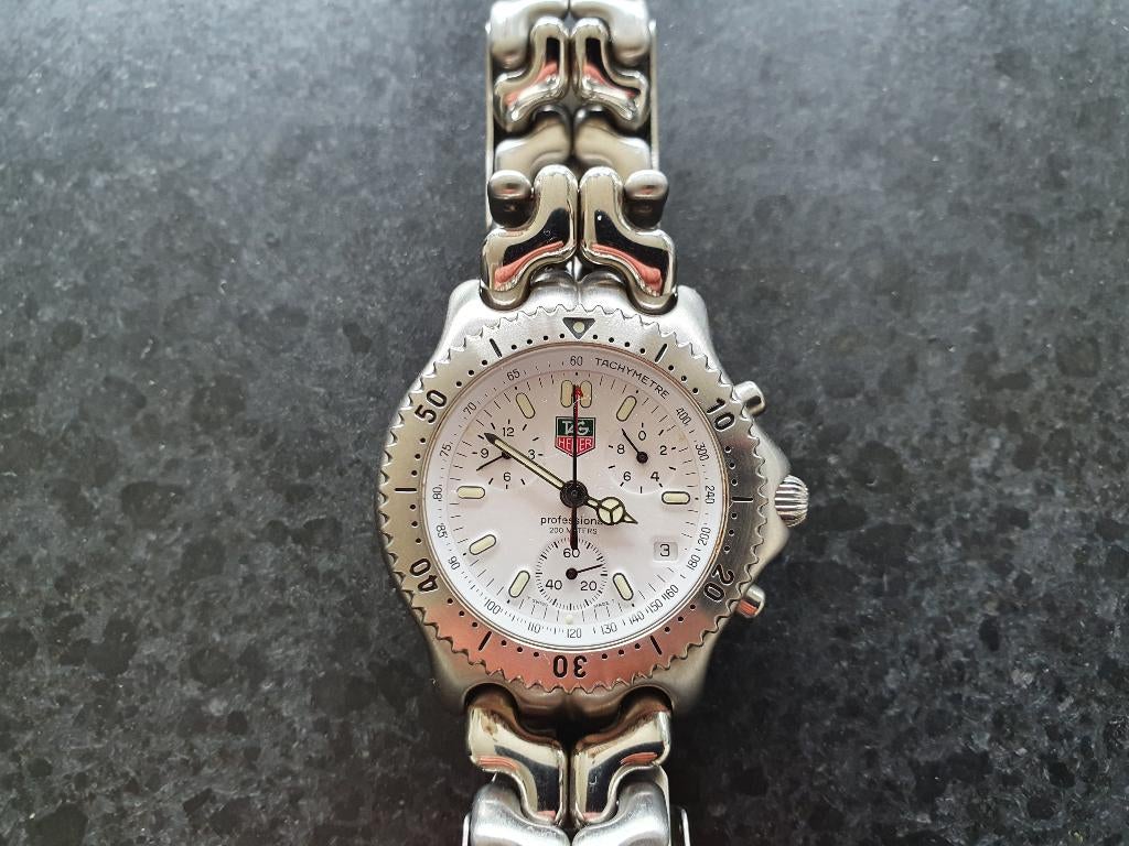 Tag Heuer Professional M 200, Sieraden, Tassen en Uiterlijk, Horloges | Heren, Overige merken, Staal, Staal, Polshorloge