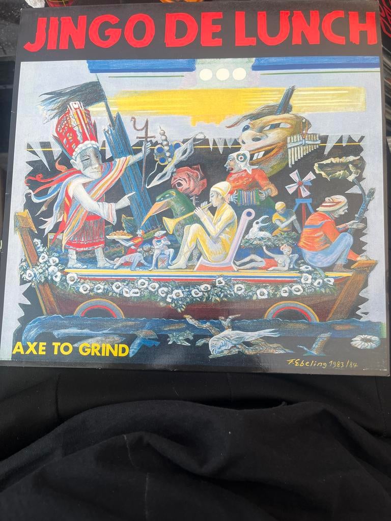 Jingo de Lunch - Axe to Grind LP (1984), Ophalen, Gebruikt, 12 inch, Alternative