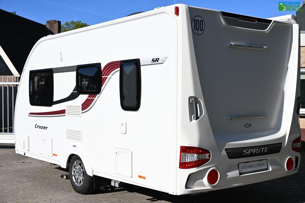 Sprite Cruzer 460 SR|Mover|Cassette luifel, Caravans en Kamperen, Standaardzit, Bedrijf, 5 tot 6 meter, Sprite