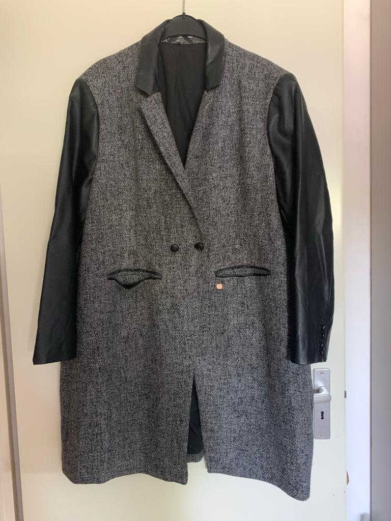 Dyanne Beekman Dames Mantel Maat 50 - Tijdloos & Uitstekende, Kleding | Dames, Ophalen of Verzenden, Zo goed als nieuw, Maat 46/48 (XL) of groter
