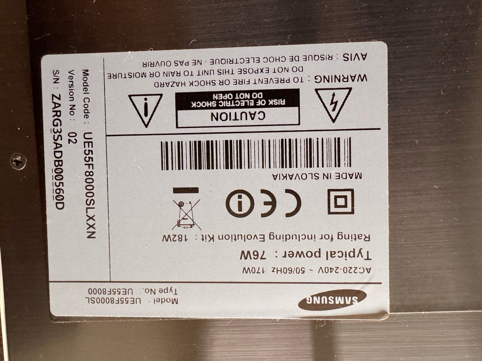 Samsung Smart TV 55 inch 2013, Ophalen, 50 Hz, Samsung, 100 cm of meer