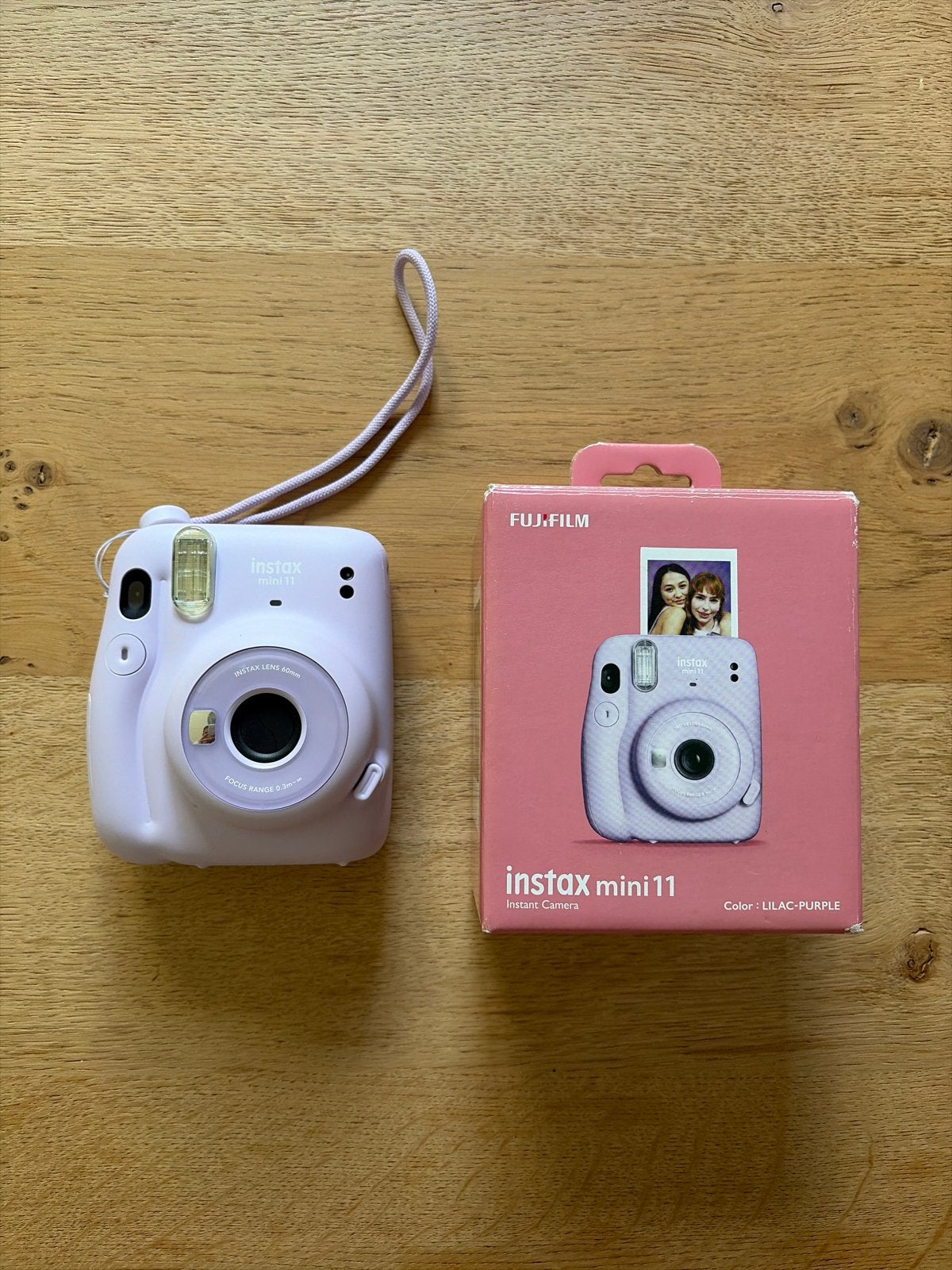 Instax Mini 11 purple, Ingebouwde flitser, Handleiding, Instant camera, Ophalen of Verzenden