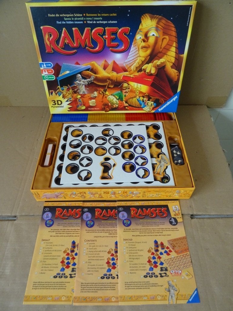 Ravensburger Ramses Zoek de schatten Ramses spel 2017, Gebruikt, Onbekend, Ophalen of Verzenden, Ravensburger
