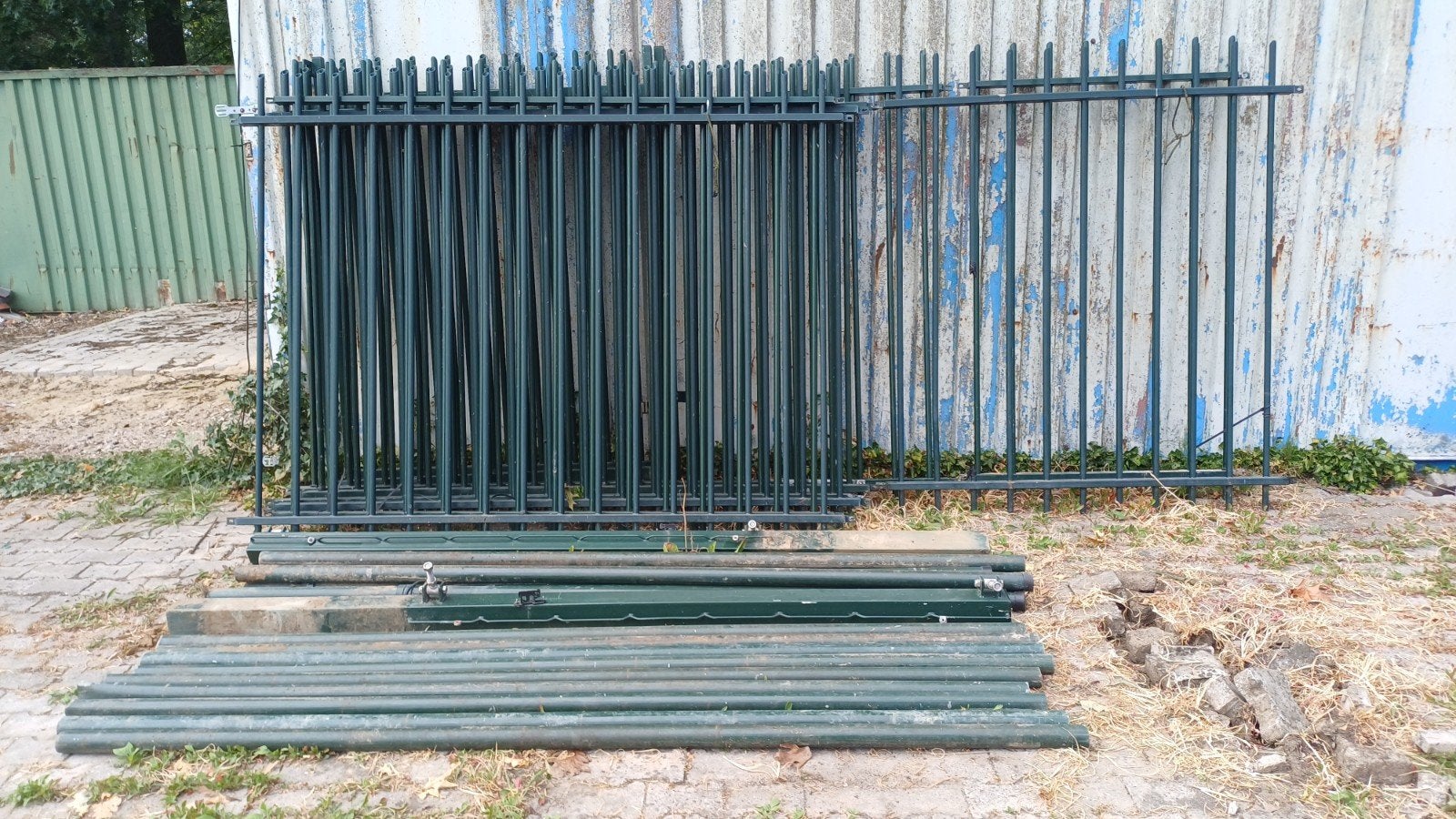 Hekwerk met poort, Ophalen, Met poort, Gebruikt, Sierhekwerk