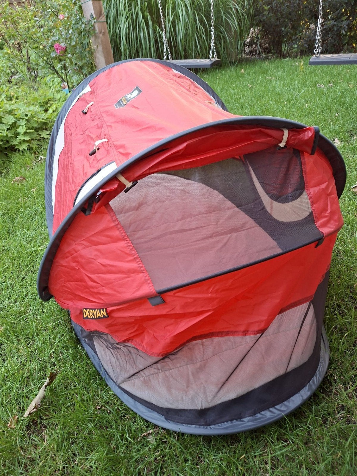 Deryan Reistentje/Peuterkot, Caravans en Kamperen, Tenten, tot en met 2, Gebruikt, Ophalen of Verzenden