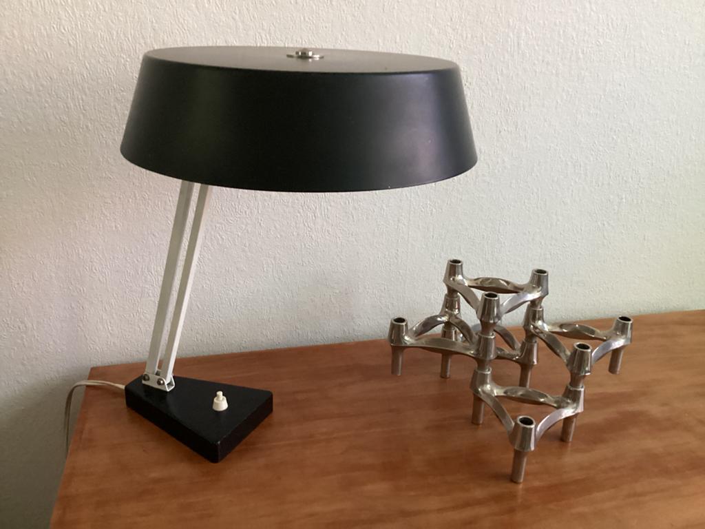 vintage HALA bureaulamp- no: 135, Huis en Inrichting, Lampen | Tafellampen, Ophalen of Verzenden, Zo goed als nieuw
