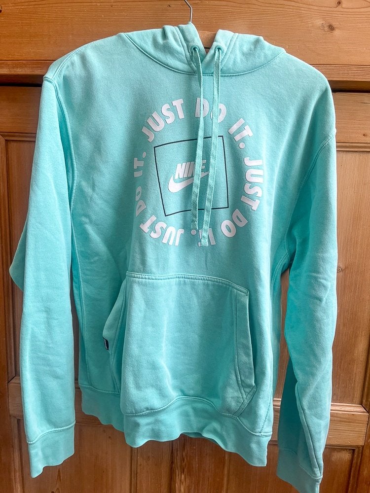 nike hoodie, Nike, Zo goed als nieuw, Groen, Verzenden
