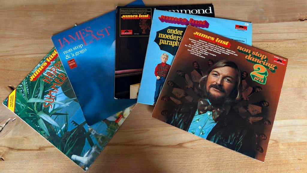 James Last LP Collectie - 5 Vintage Vinylplaten, Cd's en Dvd's, Vinyl | Pop, Gebruikt, Ophalen of Verzenden, 1970 - 1979, Complilatie