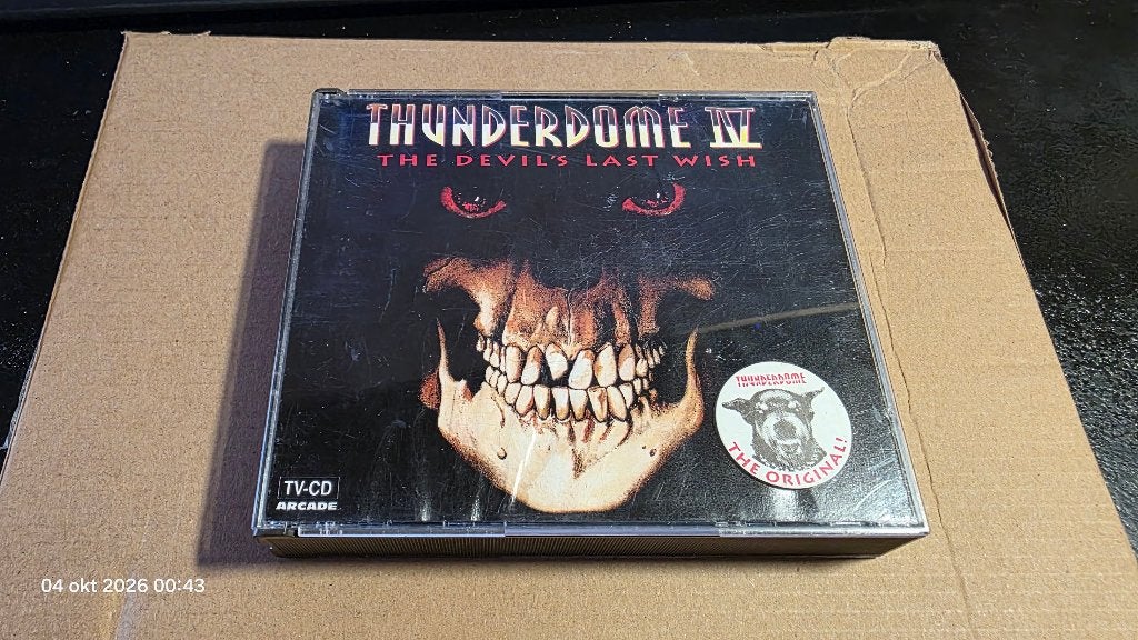 Thunderdome IV (The Devil's Last Wish) 1993, Hardcore, Eerste persing, Verzenden, Zo goed als nieuw