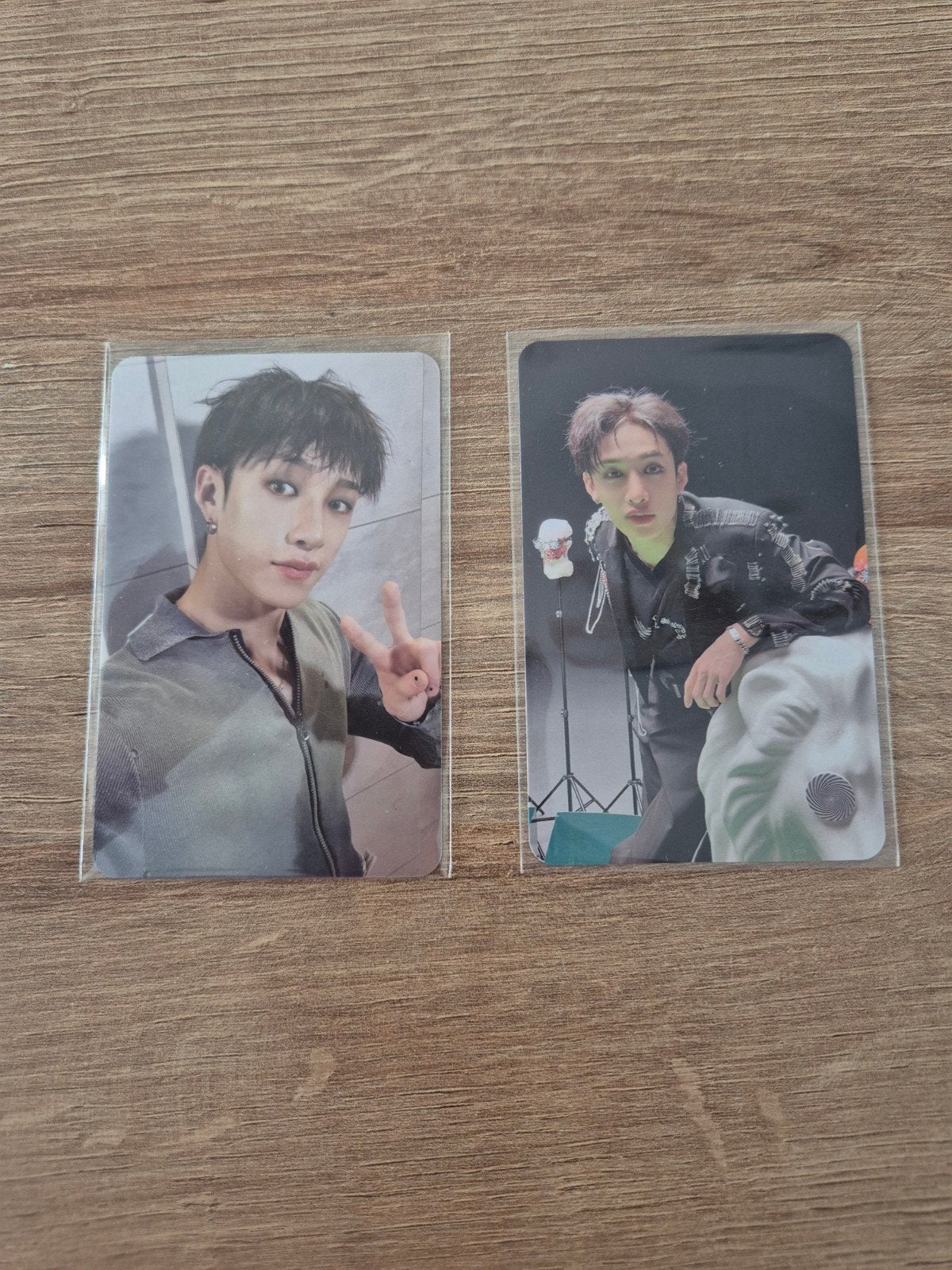 Stray kids bangchan photocards, Ophalen of Verzenden, Zo goed als nieuw, Foto of Kaart