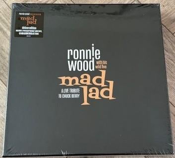 Ronnie Wood (Rolling Stones) Mad lad box met lp, cd en print, Ophalen of Verzenden, Zo goed als nieuw, Poprock