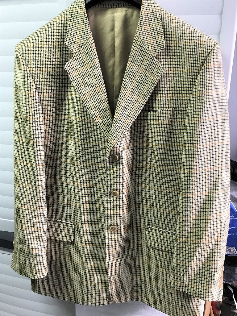 VINTAGE JOHN EDWARD JAS 54, Ophalen of Verzenden, Zo goed als nieuw, Maat 52/54 (L)