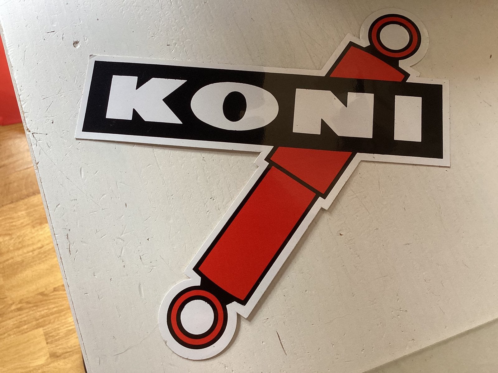 Sticker KONI, Verzenden, Zo goed als nieuw, Merk