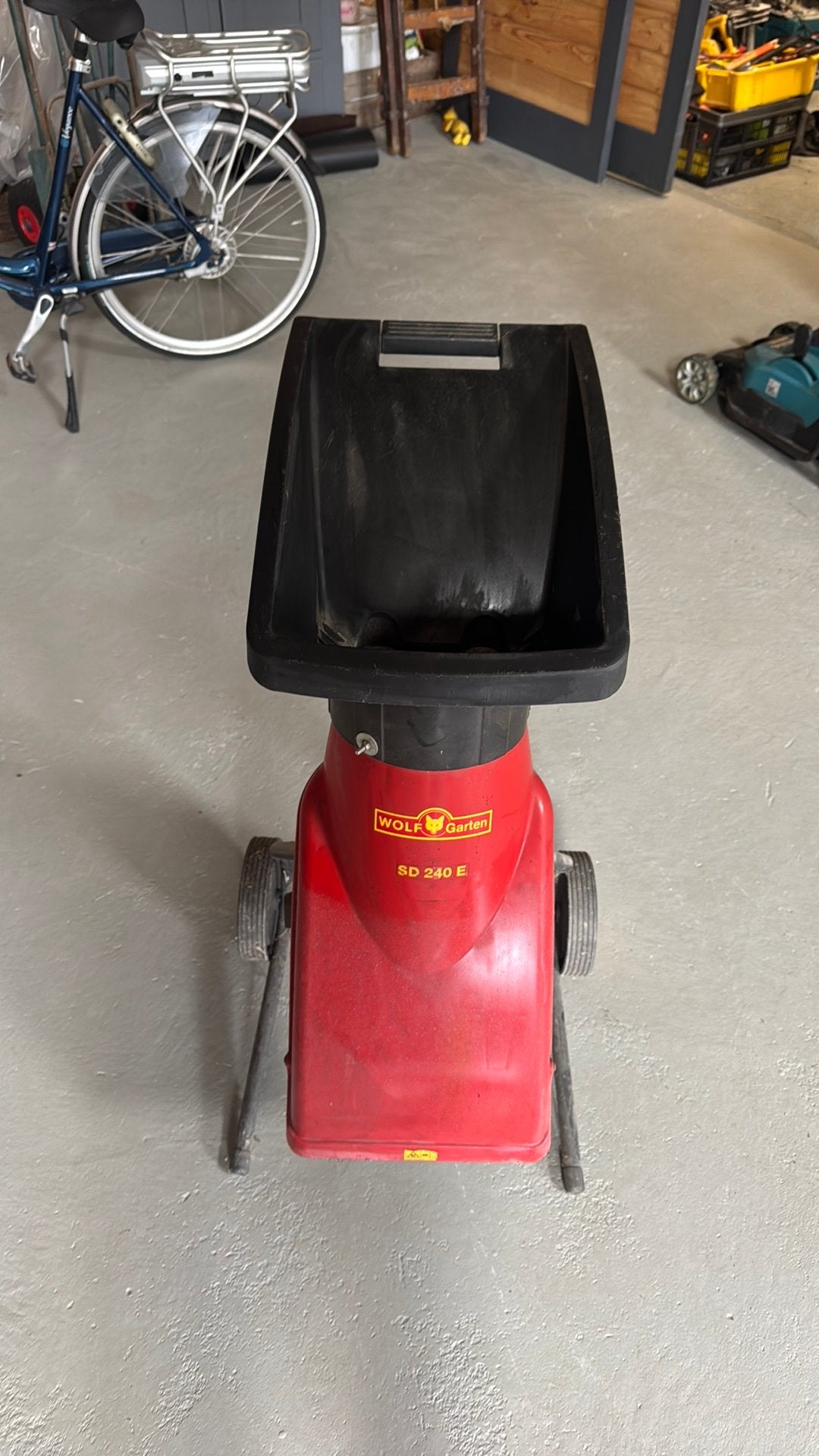 Wolf Garten SD 240 E Elektrische Hakselaar, Ophalen, Gebruikt, Elektrisch