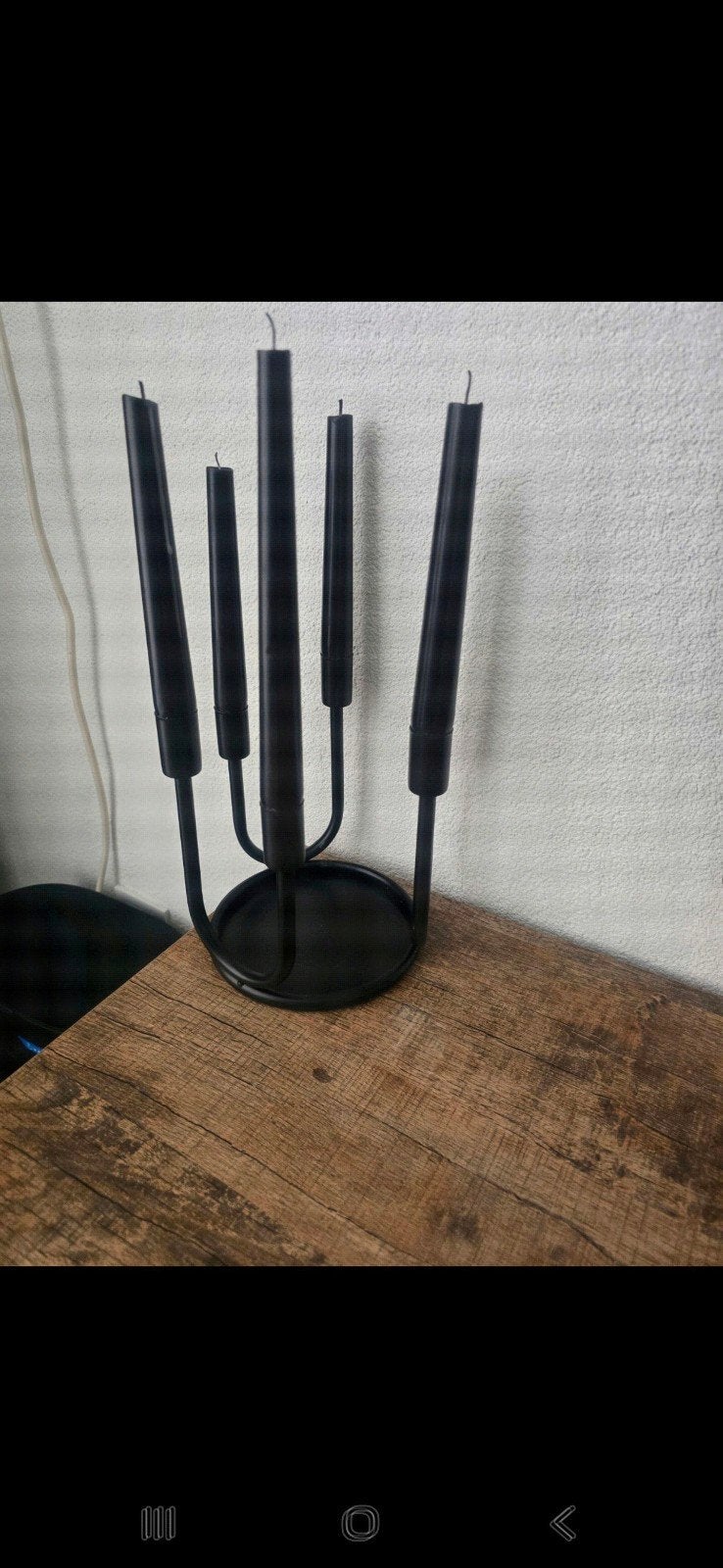 Kandelaar, Huis en Inrichting, Woonaccessoires | Kandelaars en Kaarsen, Ophalen of Verzenden, Kandelaar