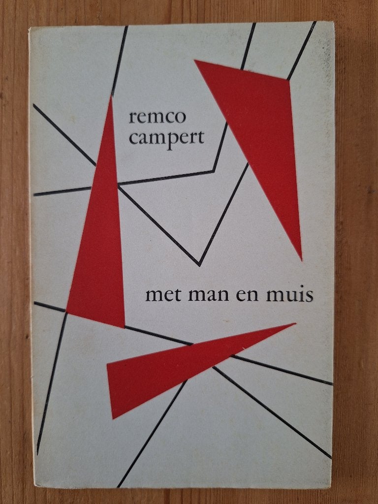 Remco Campert	met man en muis	gedichten	De Beuk	1e druk	1955, Ophalen of Verzenden, Gelezen