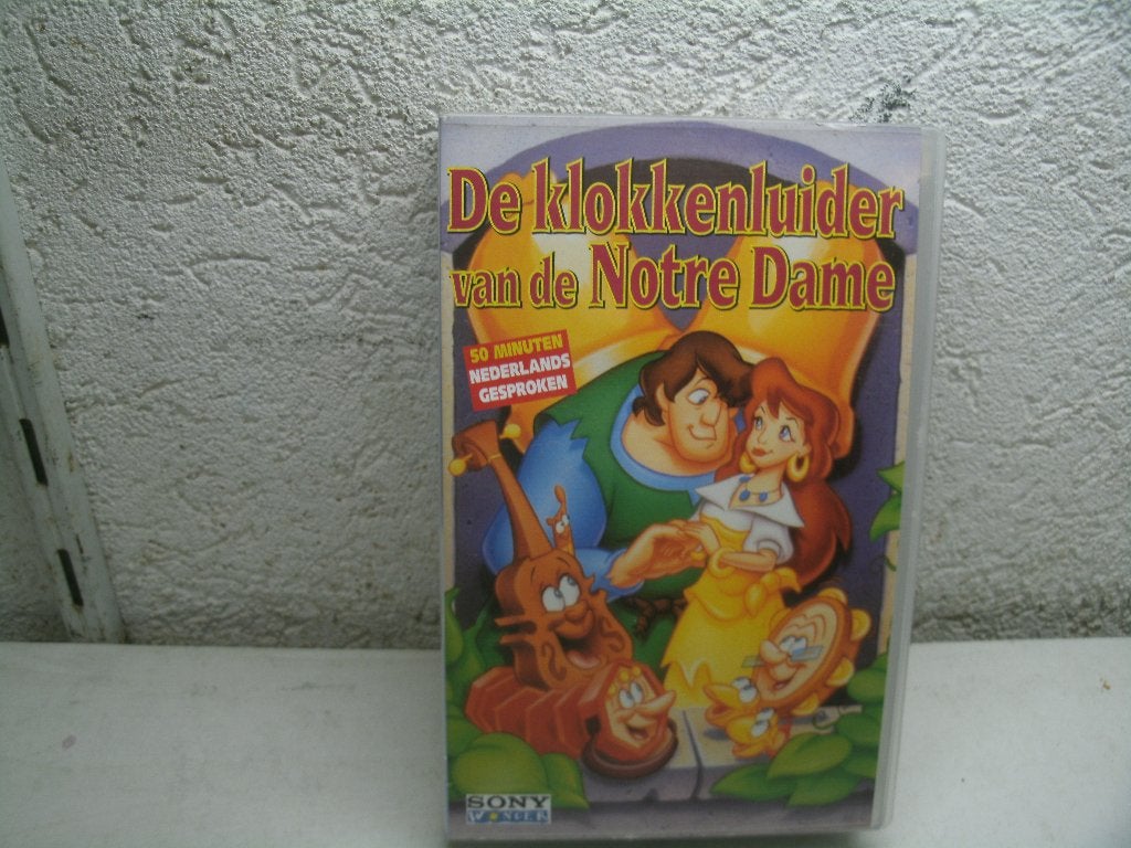 vhs 199a de klokkeluider van de notre dame ned gespr, Cd's en Dvd's, VHS | Kinderen en Jeugd, Alle leeftijden, Ophalen of Verzenden