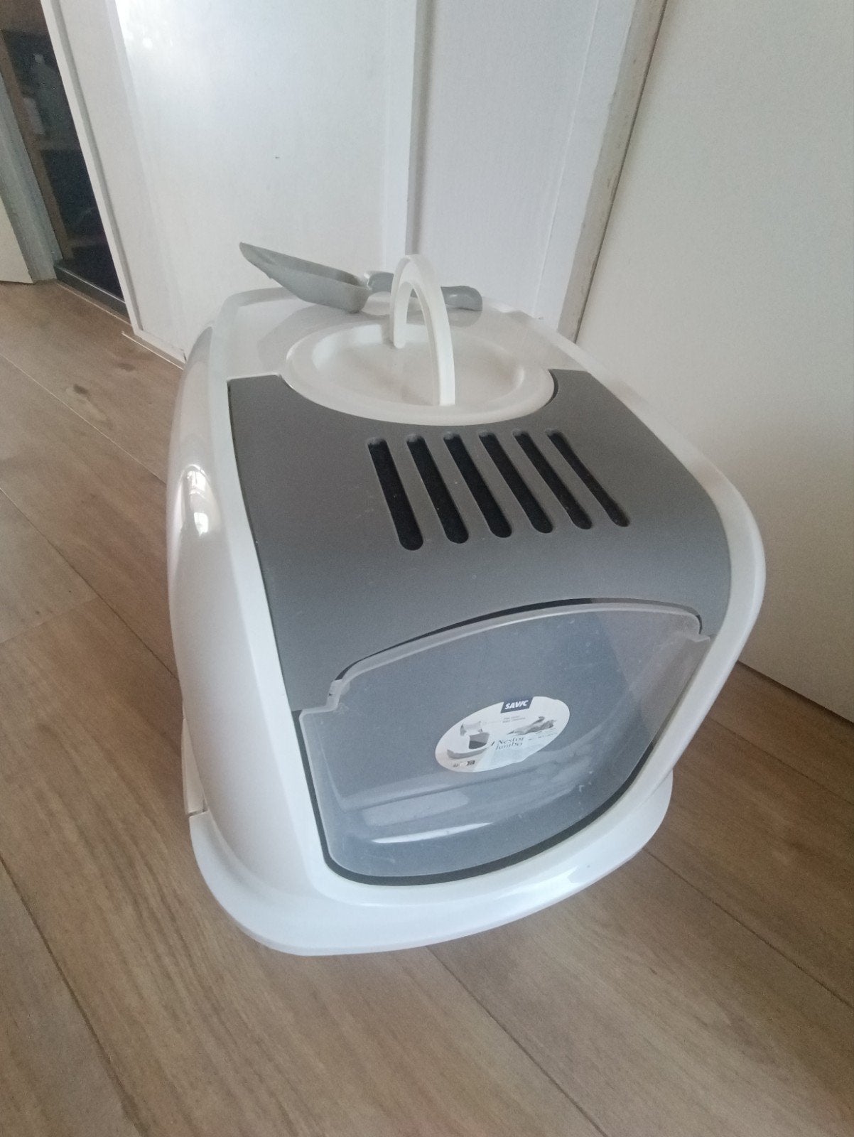 Savic Nestor Jumbo Kattentoilet – Groot en makkelijk schoon, Ophalen, Gebruikt
