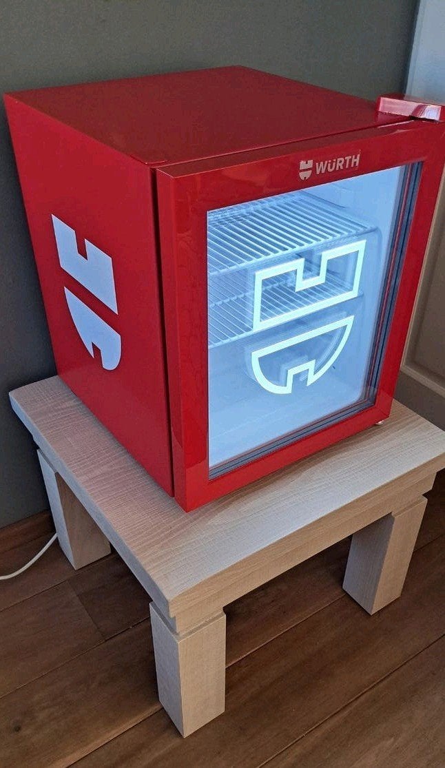 🥤MINI BAR KOELKAST DRANK KOELING MET VERLICHTING, Ophalen