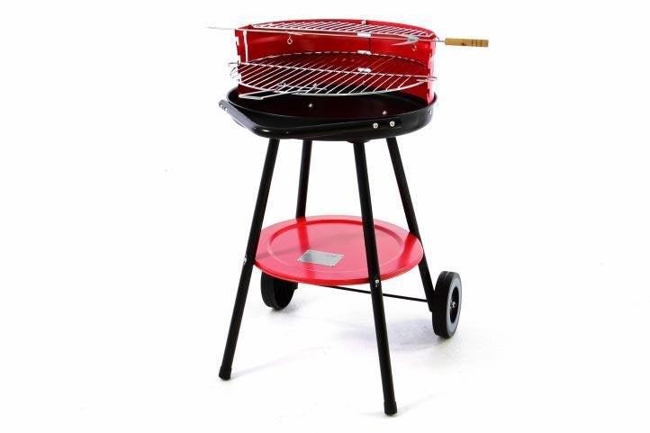 BBQ / Rond-Grill Met Hoogteverstelling & Braadspies 70x40cm!, Tuin en Terras, Ophalen of Verzenden, Nieuw
