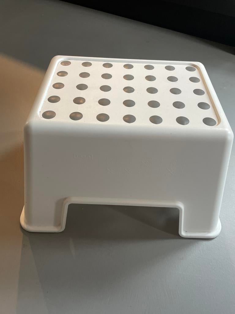 IKEA badkamerkruk wit in goede conditie, Ophalen, Gebruikt, Kunststof