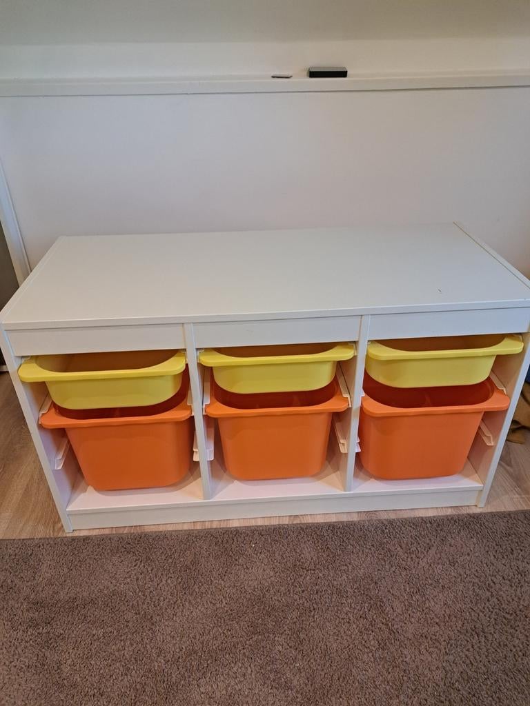 IKEA Trofast opbergkast met bakken, Kinderen en Baby's, Speelgoed | Overig, Gebruikt, Jongen of Meisje, Ophalen