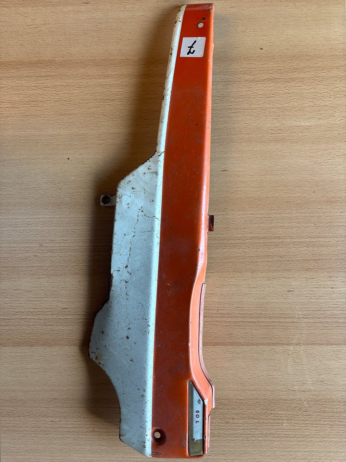 Kap Mobylette rechter zijkant 50 L, Fietsen en Brommers, Ophalen of Verzenden, Gebruikt, Kap