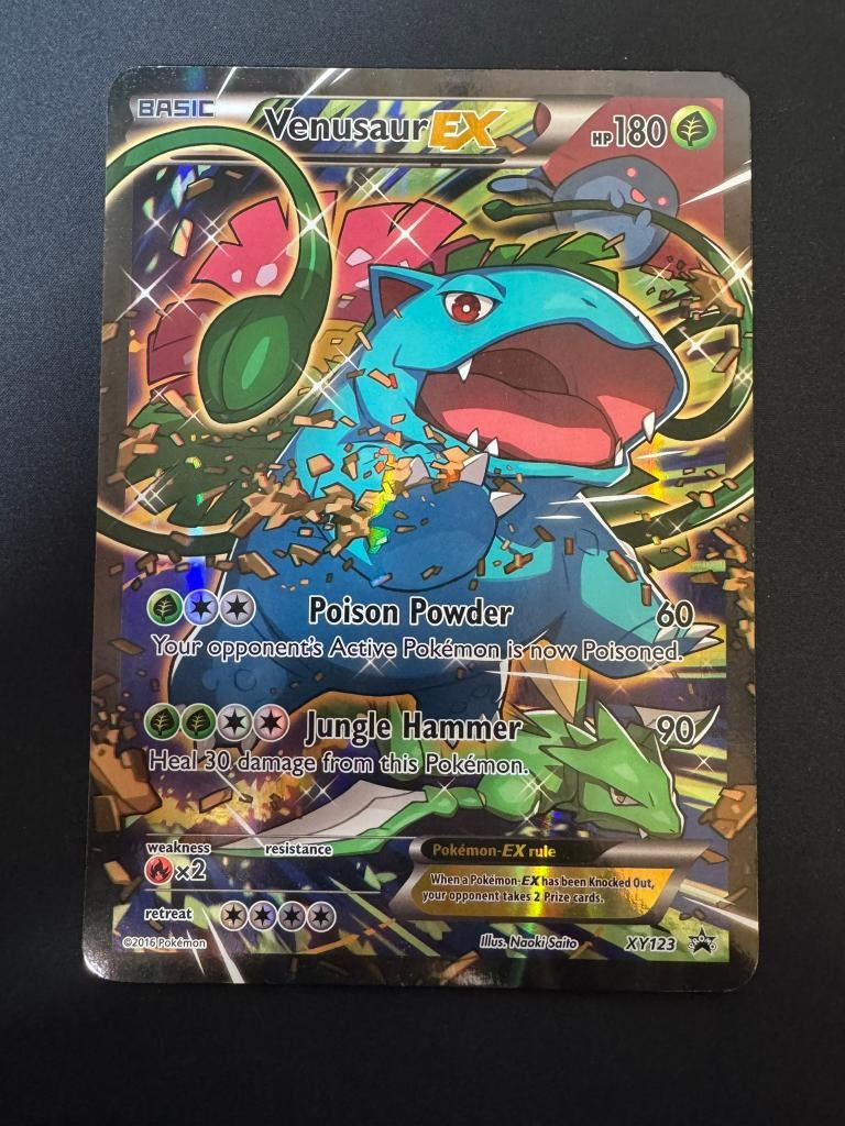 Venusaur ex XY 123 - Jumbo Promo, Ophalen of Verzenden, Zo goed als nieuw, Losse kaart