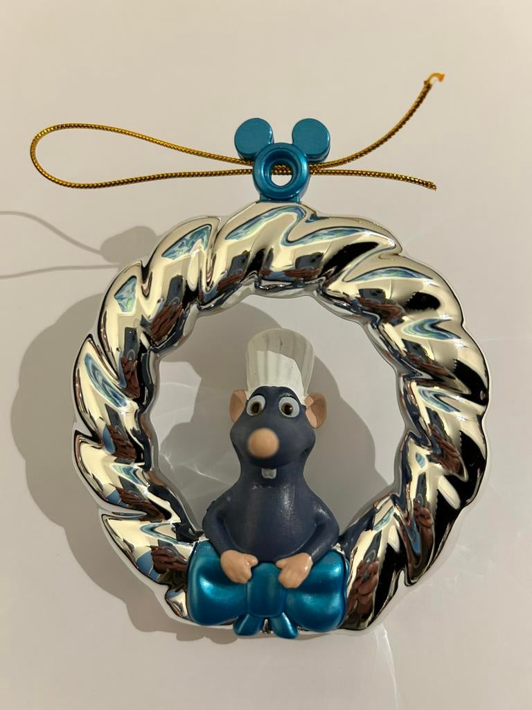 Nieuw Remy Disney Kerst Kransje Ornament, Ophalen of Verzenden, Overige figuren, Nieuw, Beeldje of Figuurtje