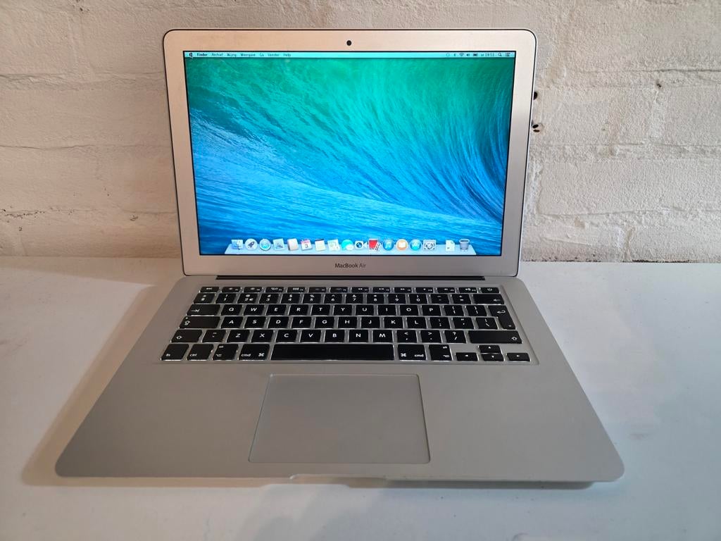 Macbook Air A1466 Intel Core i5 8GB RAM nieuwe accu, Gebruikt, 256 GB, Qwerty, 8 GB