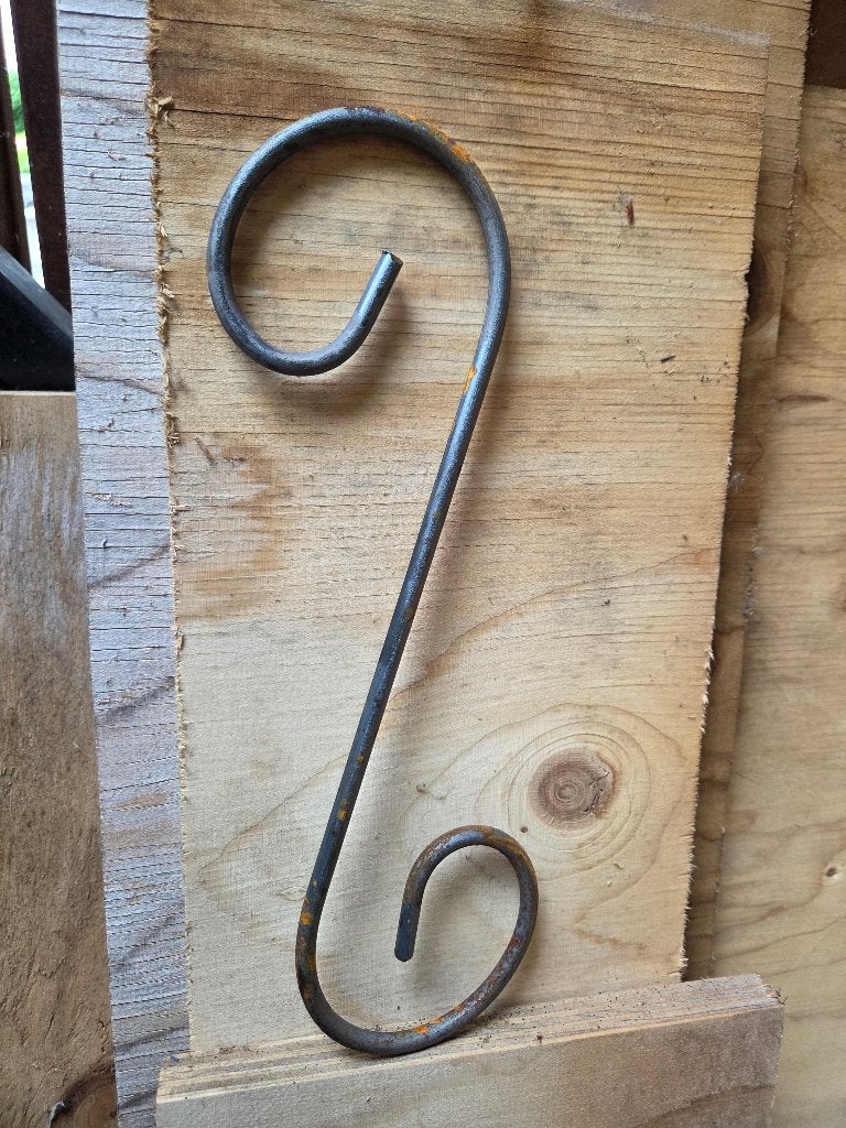Siersmeedwerk ijzeren S krul, Doe-het-zelf en Verbouw, Metalen, Ophalen, Gebruikt, IJzer