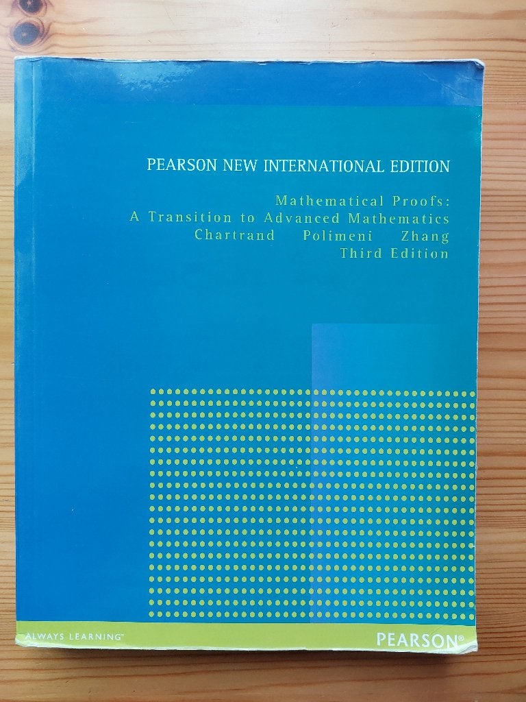 Mathematical Proofs Chartrand, Gelezen, Ophalen of Verzenden, WO, Chartrand, Polimeni, Zhang
