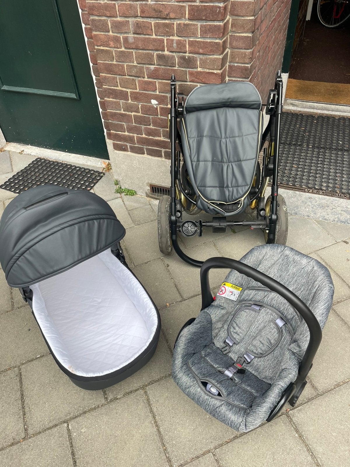 Kinderwagen | Stroller | Second-hand, Gebruikt, Met autostoeltje, Ophalen, Kinderwagen