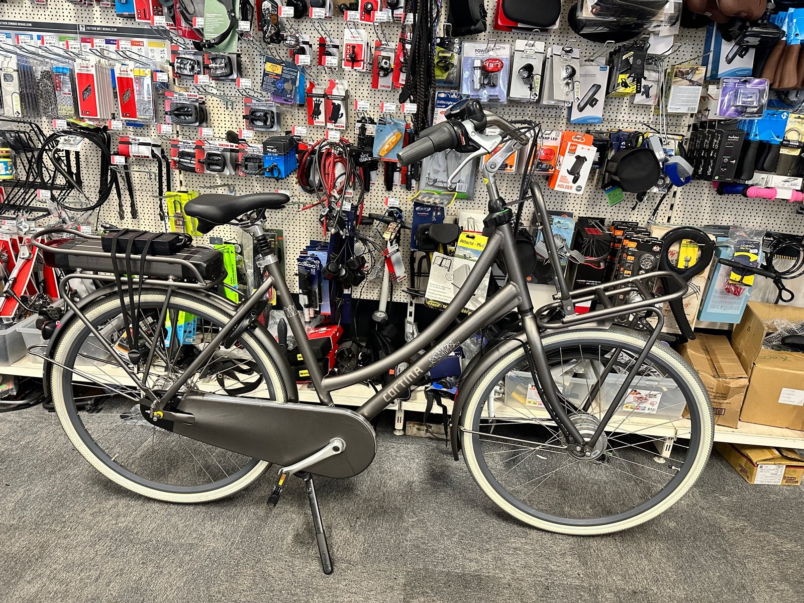 Cortina E-U4 Transport Damesfiets - €1499 vaste prijs, Fietsen en Brommers, Overige merken, Cortina, (Extra) lage instap, Ophalen of Verzenden