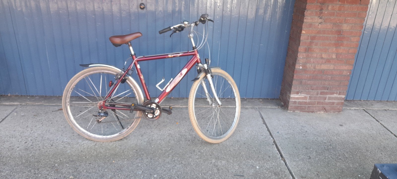 Batavus b1 axima 7005 t6, Gebruikt, Velgrem, 49 tot 53 cm, Ophalen
