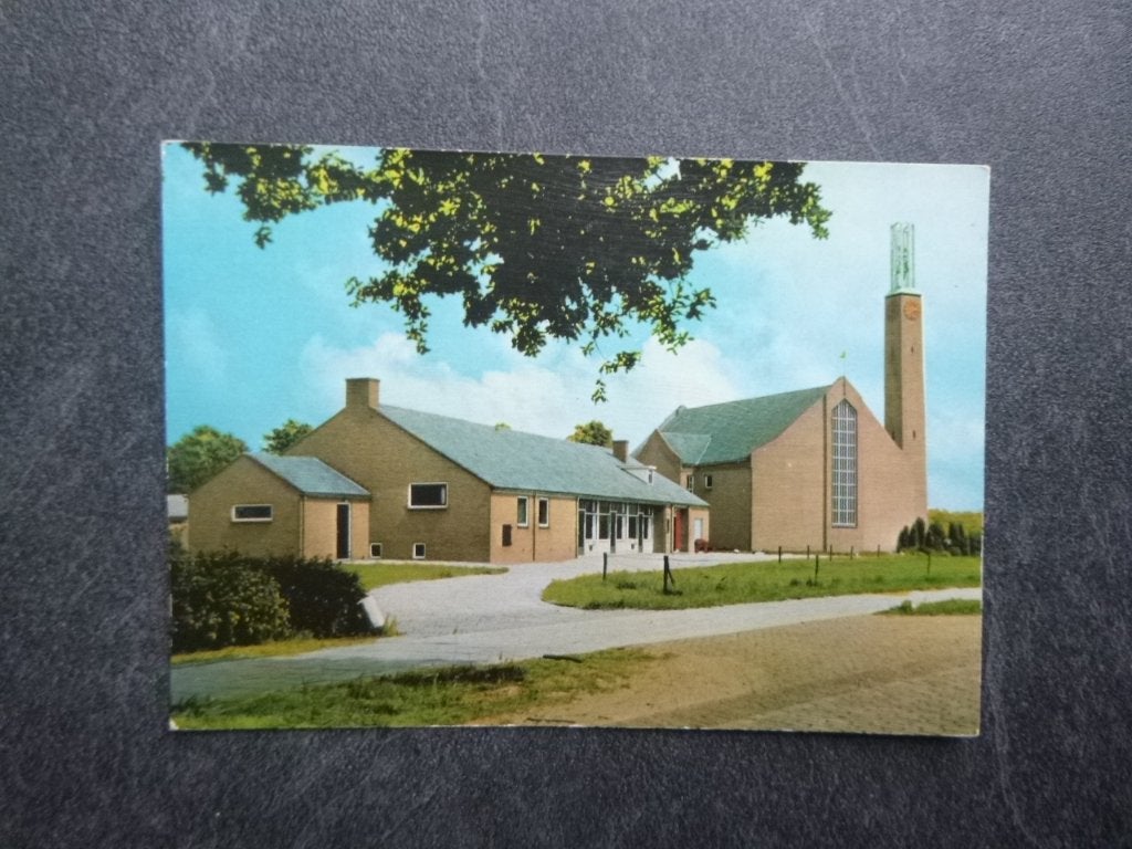 Eefde, nh kerk met 't Folink 1974, Verzenden, 1960 tot 1980, Gelopen