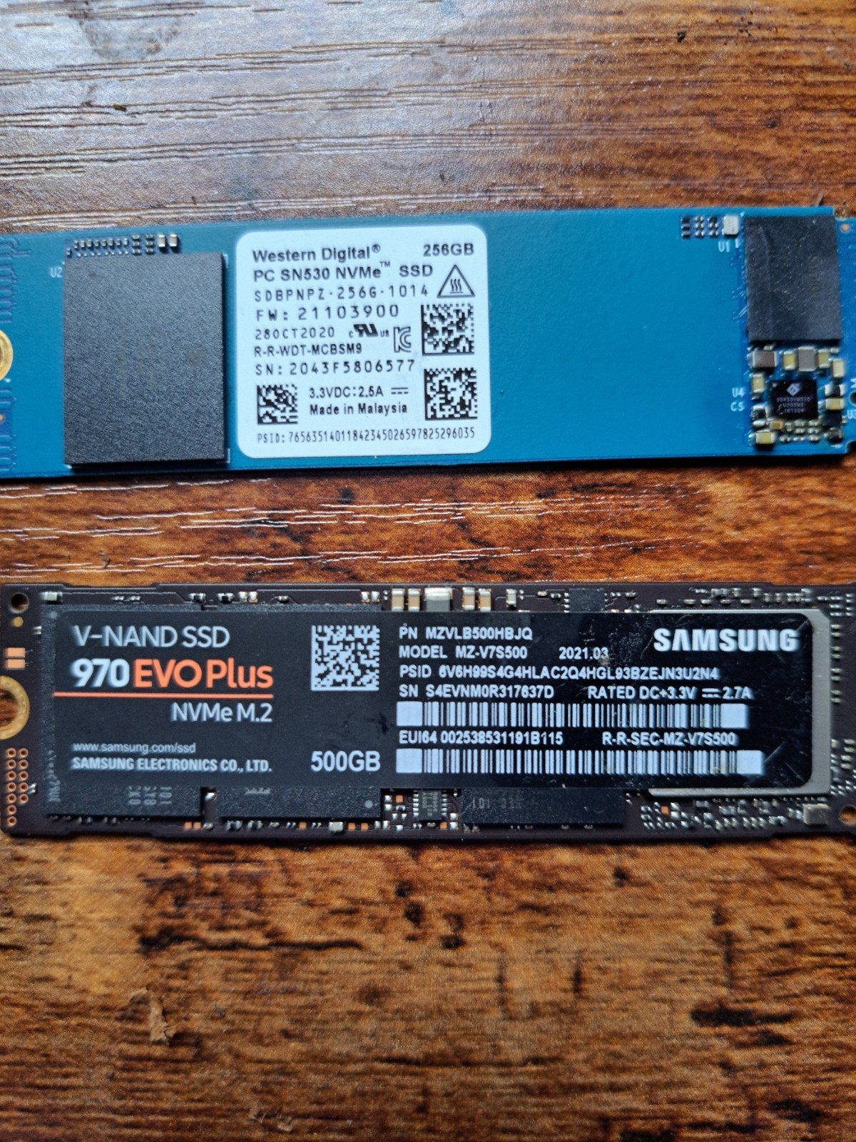 Samsung 970 EVO Plus NVMe M.2 SSD 500GB, Computers en Software, Ophalen, Laptop