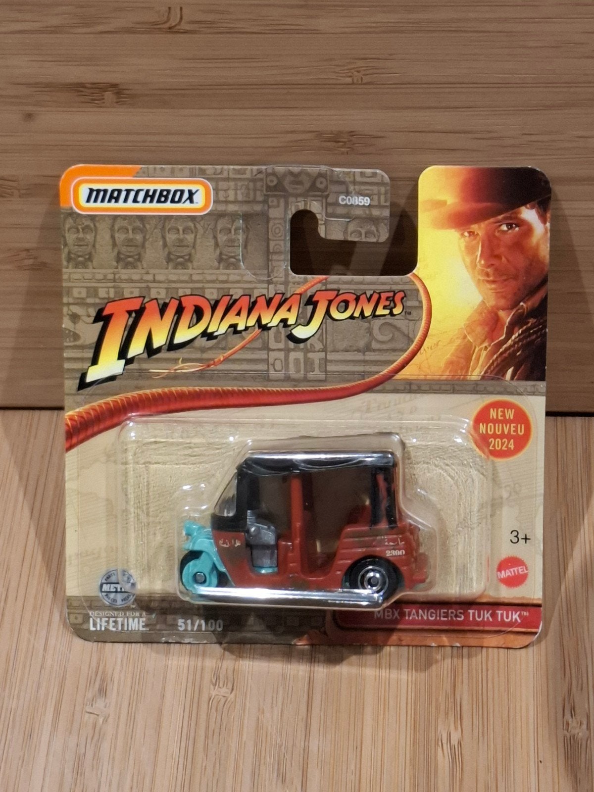 Matchbox Indiana Jones Tuk Tuk 2023, Ophalen of Verzenden, Nieuw, Auto