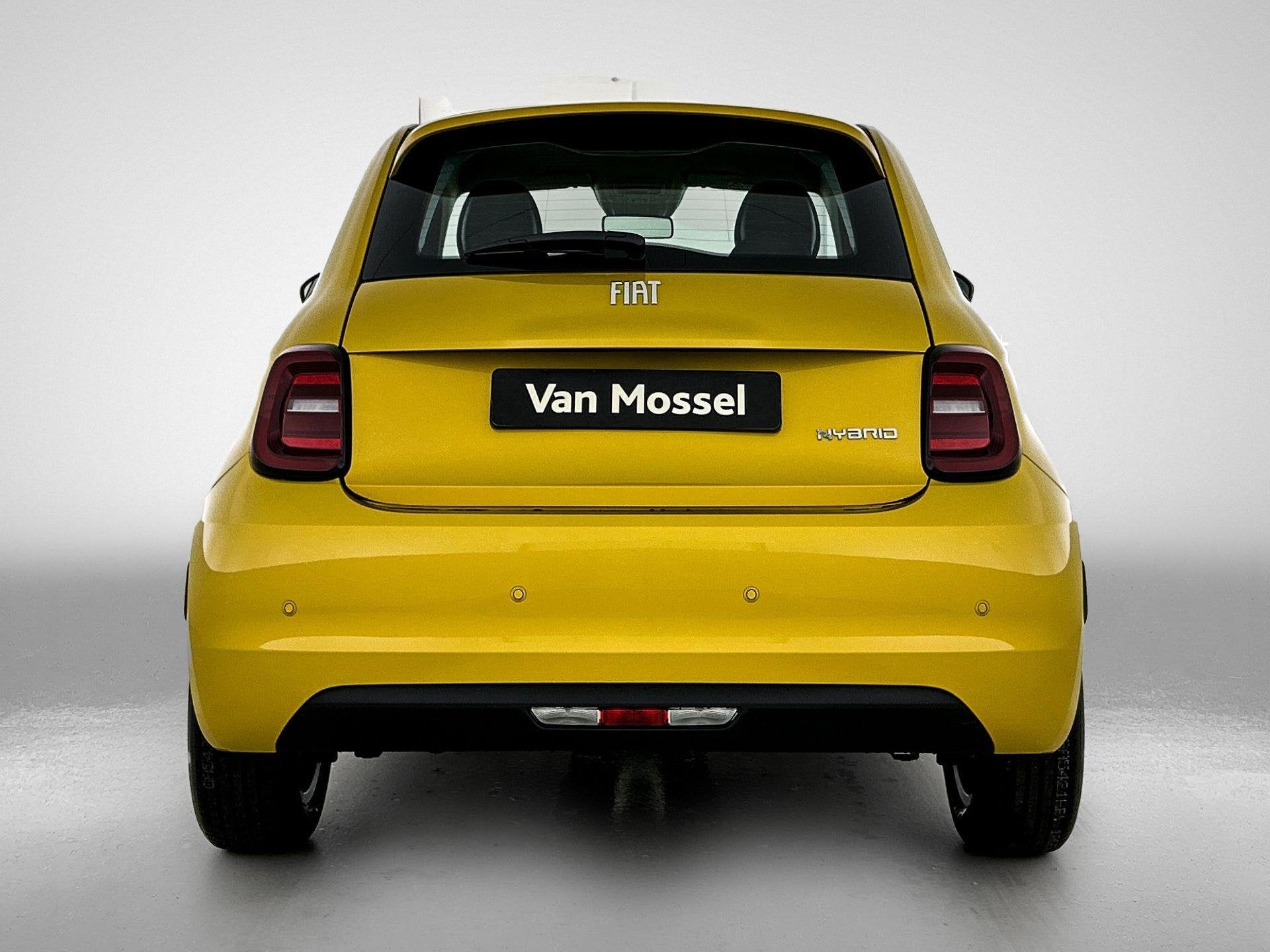 Fiat 500 1.0 Hybrid Torino Launch Edition, 12 maanden, Stof, Gebruikt, Euro 6
