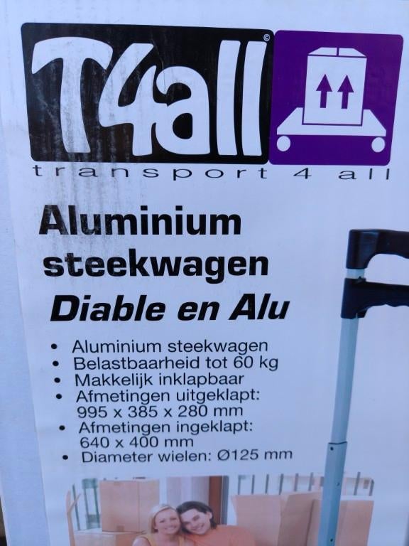 T4all inklapbare steekwagen, Erro, T4all, Steekwagen, Ophalen of Verzenden