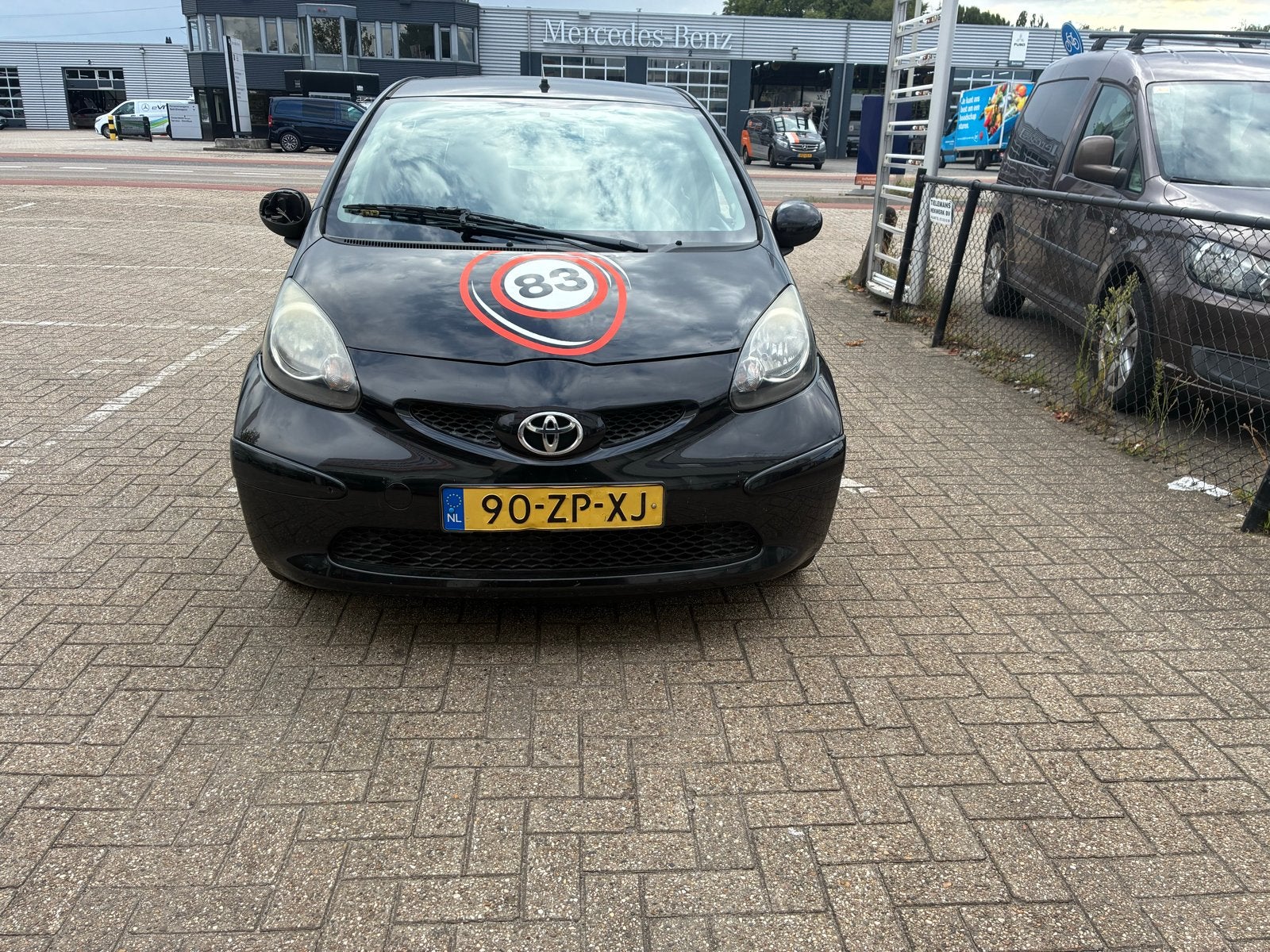 Toyota Aygo 1.0 12V Vvt-i 5DRS 2008 Zwart, Voorwielaandrijving, Metallic lak, Stof, 4 stoelen