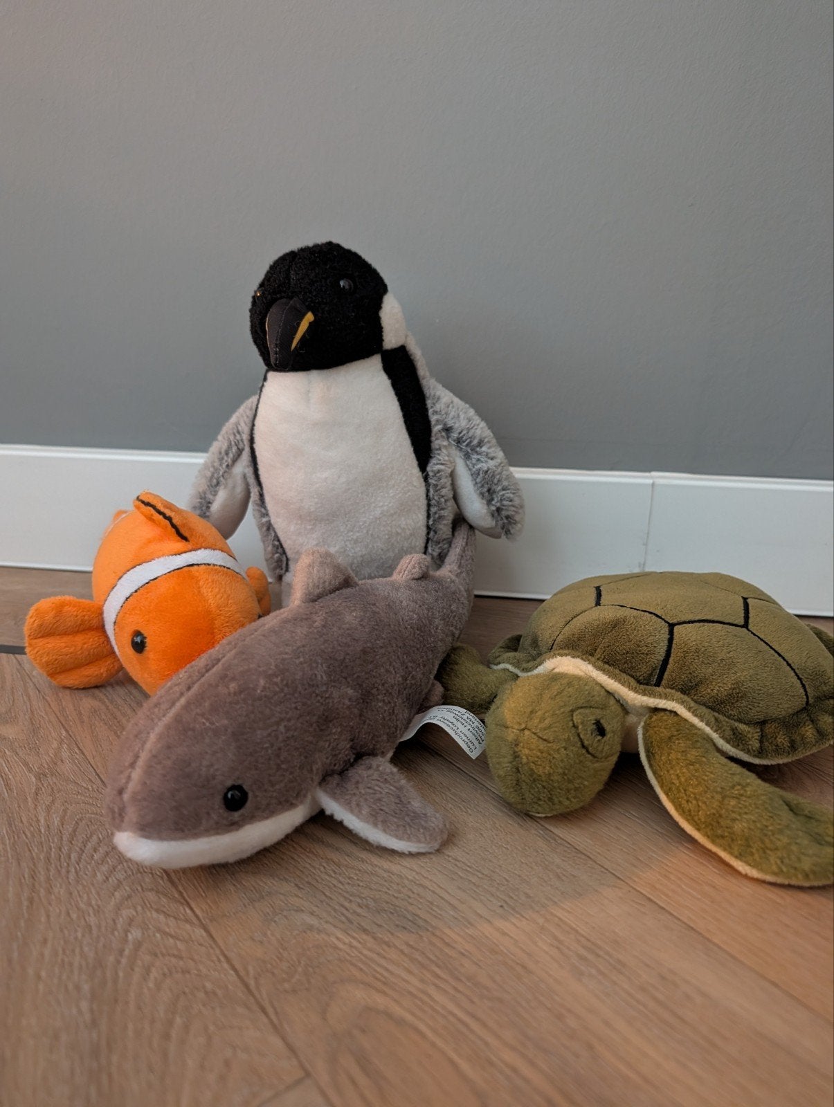 Set zeedieren knuffels AH collectie, Ophalen of Verzenden