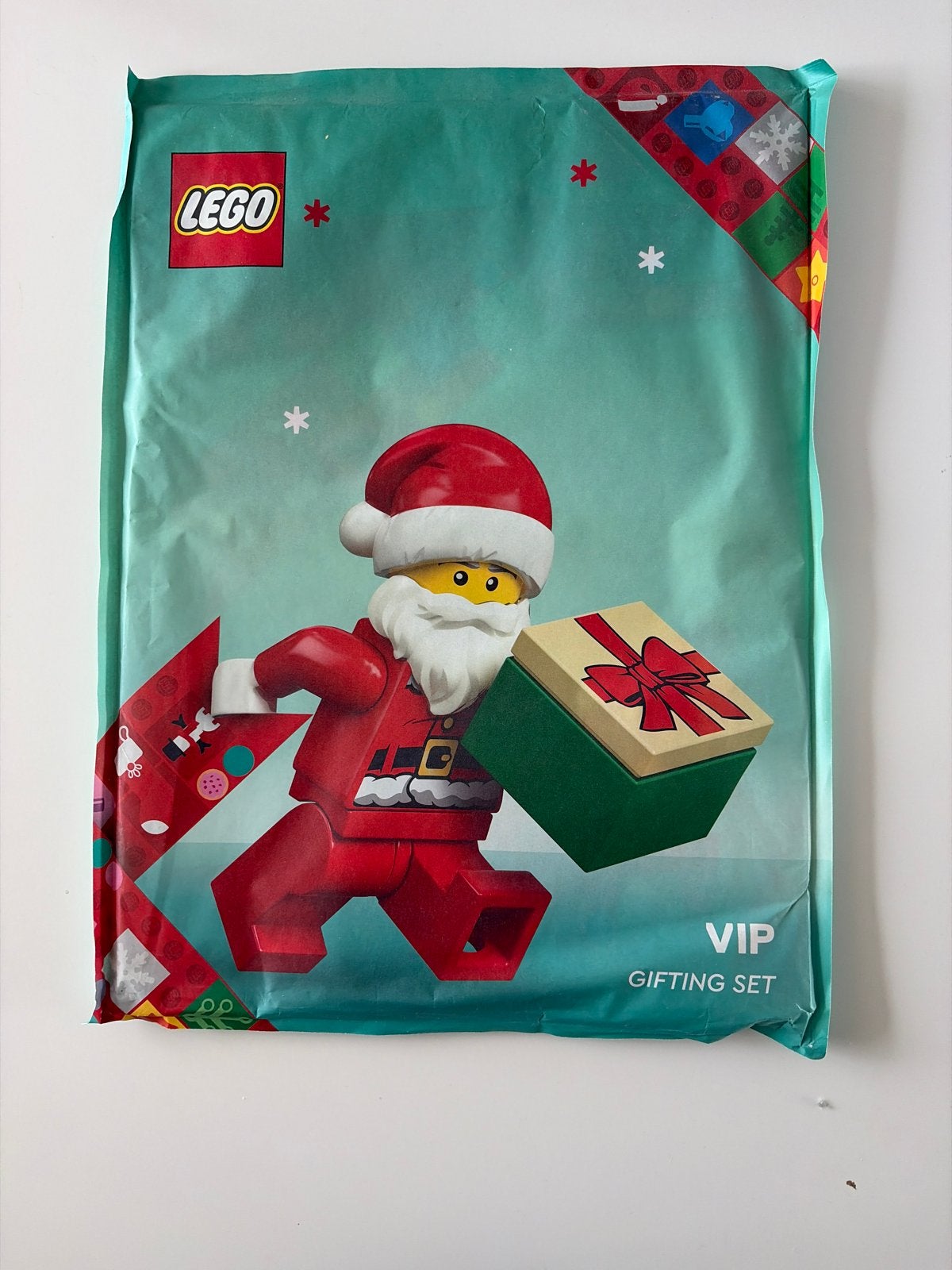 LEGO VIP Gifting Set - Kerstkaart, cadeaupapier, stickers, Ophalen, Nieuw, Overige merken