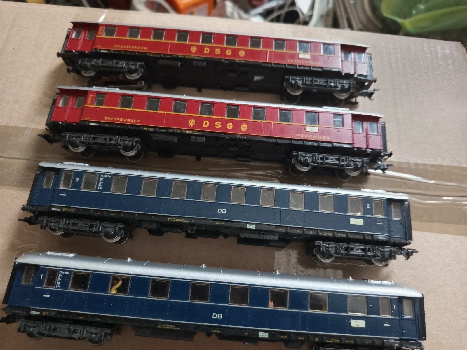 Märklin rijtuigsetje, Hobby en Vrije tijd, Modeltreinen | H0, Wisselstroom, Gebruikt, Rails, Ophalen of Verzenden