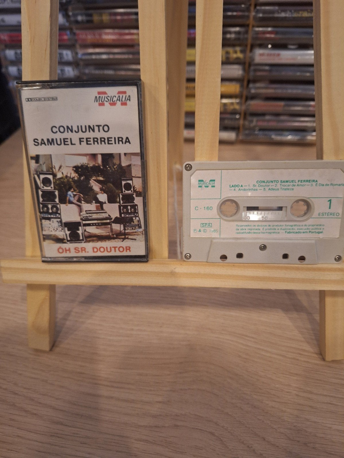 Conjunto Samuel Ferreira - Oh Sr. Doutor (Cassette), Gebruikt, Wereldmuziek, 1 bandje, Ophalen of Verzenden