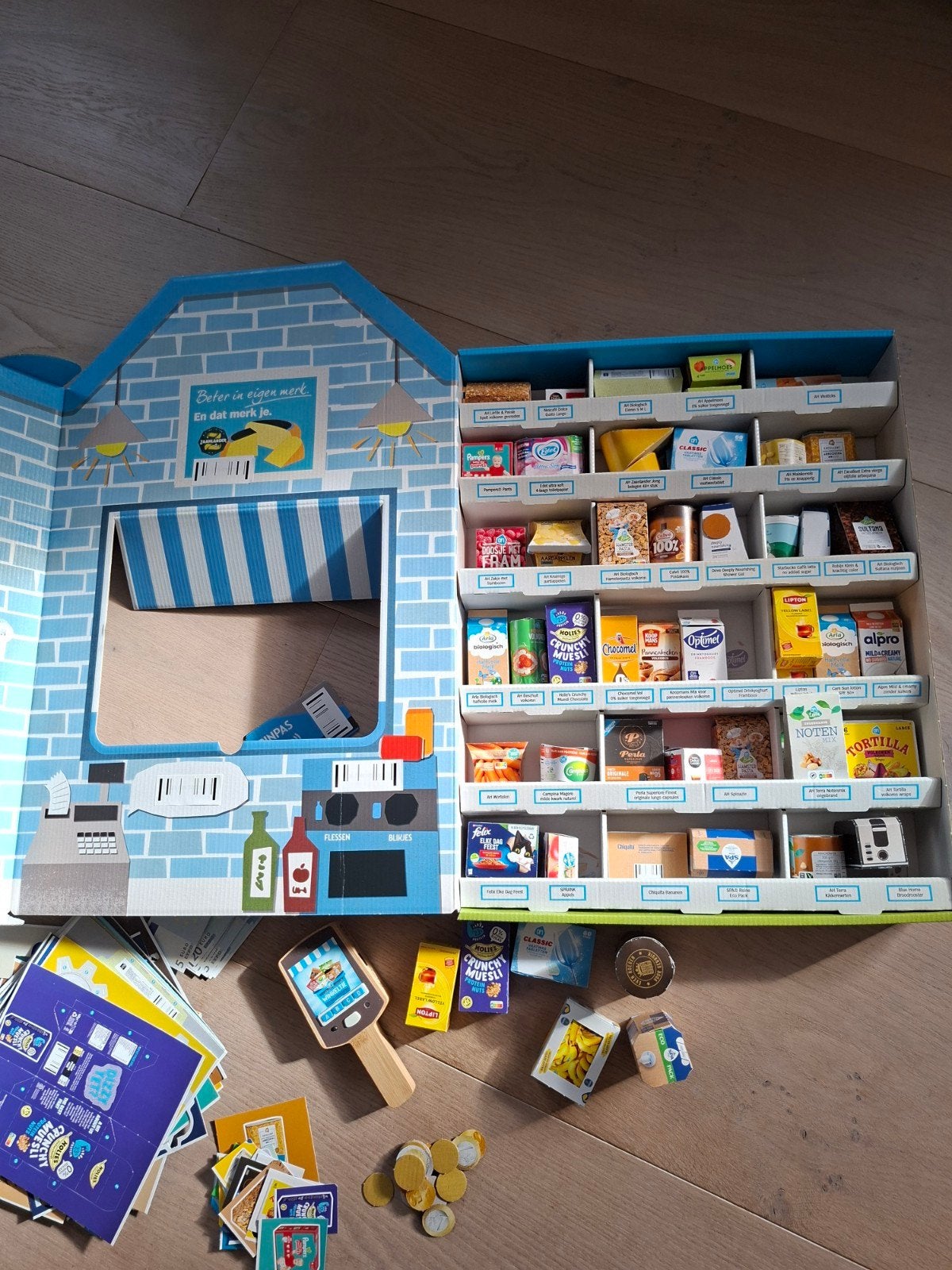 Gratis-  AH Winkeltje Speelset met Pinpas en Scanner, Ophalen, Gebruikt, Jongen of Meisje