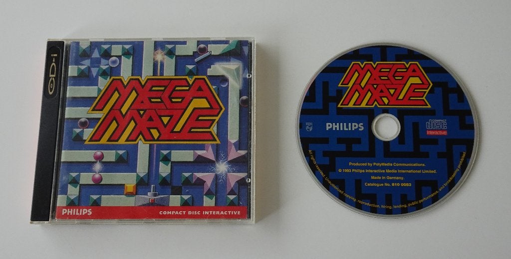 Mega Maze compleet voor Philips CD-i, Spelcomputers en Games, 1 speler, Ophalen, Zo goed als nieuw, Vanaf 3 jaar