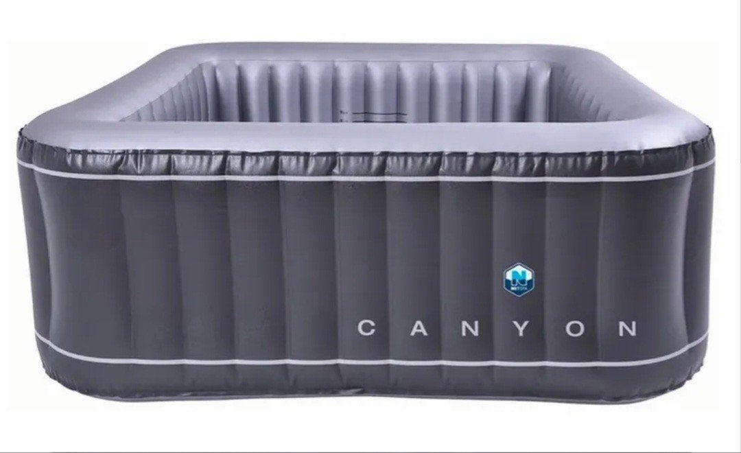 Opblaasbare Netspa Canyon Jacuzzi voor 4 personen, Tuin en Terras, Ophalen, Gebruikt, Minder dan 80 cm, Opblaaszwembad